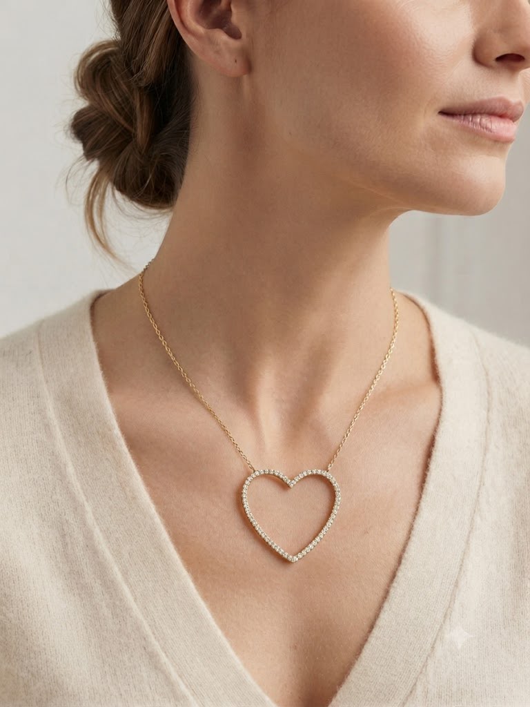 Collana Love Big Love – Disponibile in Versione Gold o Silver
