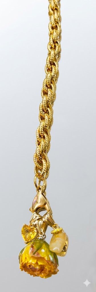 BRACCIALE CON ROSA DELLA LINEA ETERNA