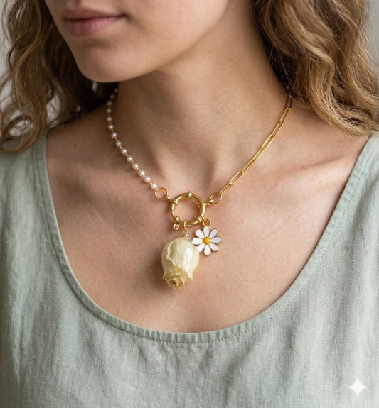 Collana "Amore di Perle: L'Eterna Poesia"