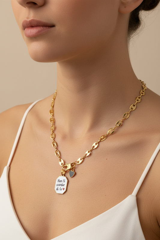 Collana "Non ti scordar di te" – Collezione Good Vibes