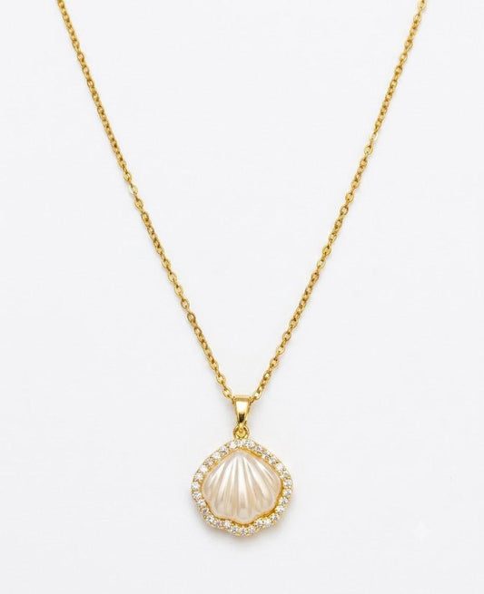 Collana Luxury Shell – Acciaio e Madreperla – Summer Edition (Copia)
