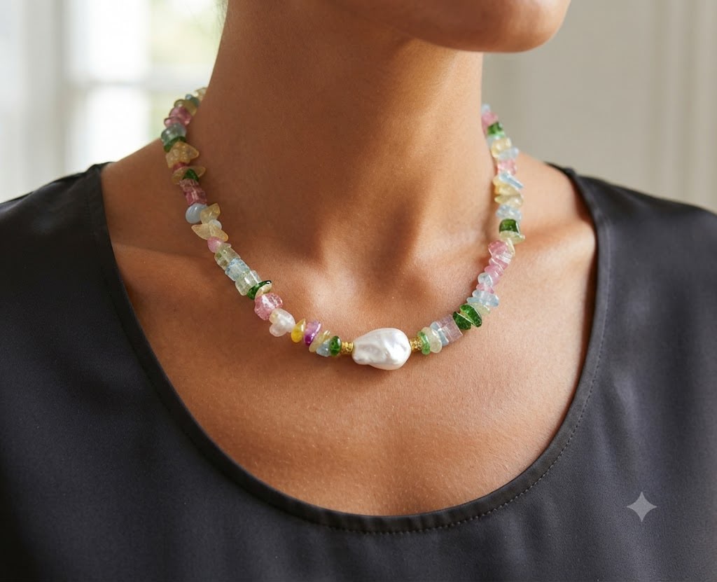 Collana Arcobaleno Barocco