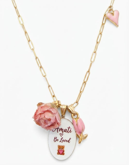 Collana "Amati": Il tuo promemoria quotidiano di bellezza