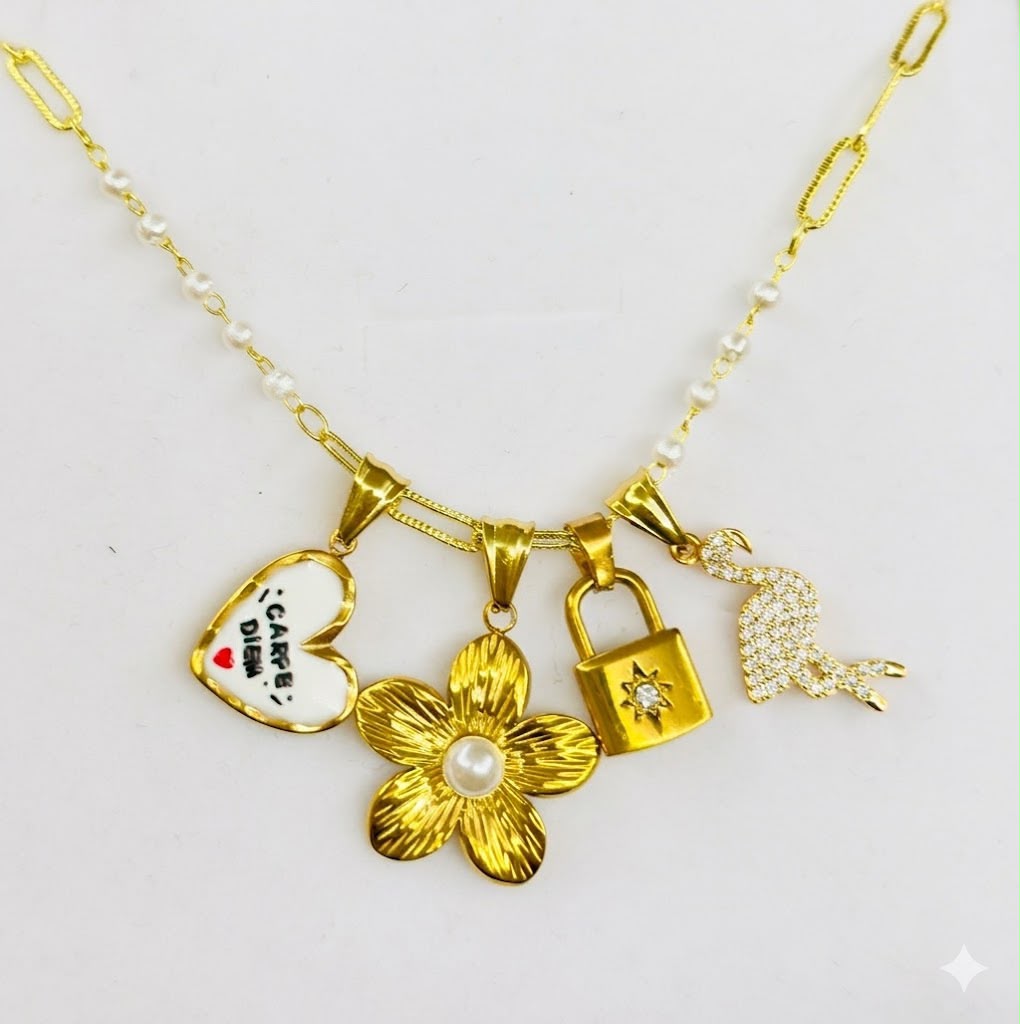 Collana "Amore di Perle: Modello Carpe Diem"