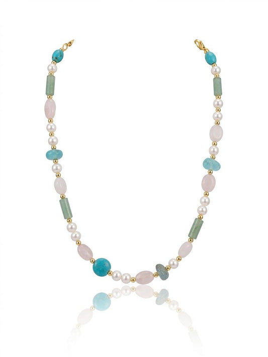 Collana "Armonia Naturale" – Eleganza Pastello