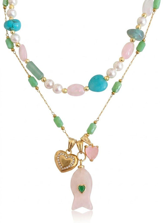 Collana "Charms Preziosi" – Un tocco di poesia al collo