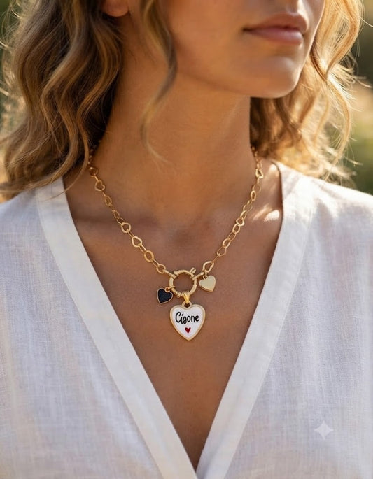 Collana "Ciaone di Cuore" – Collezione Good Vibes