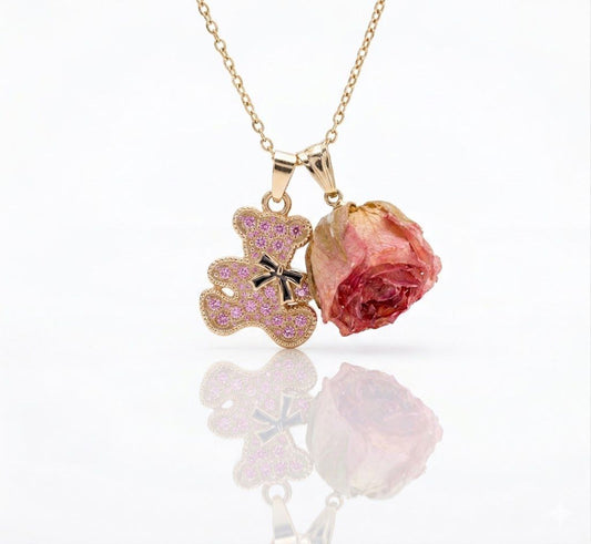 Collana "Dolce Sogno" – La magia della Rosa Eterna