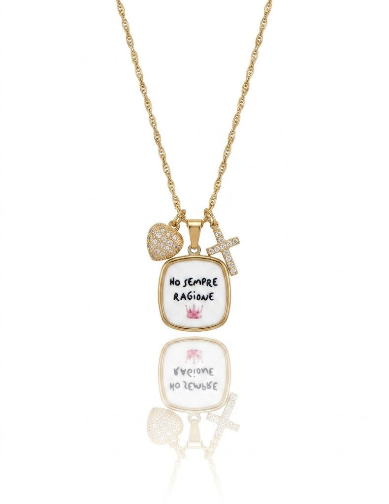 Collana "Ho Sempre Ragione" – Unica ed Artigianale