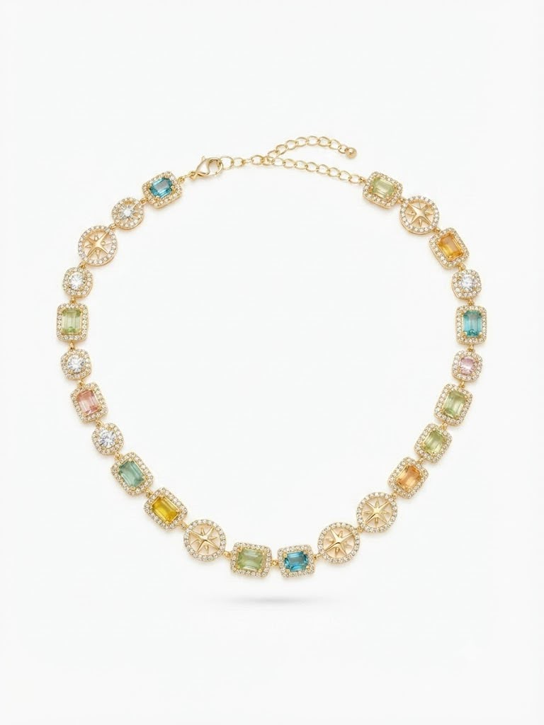 Collana Kate – Brillantezza Multicolore