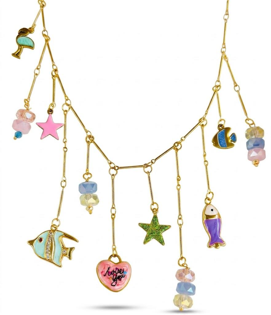 Collana "Mosaico Marino" – Linea Incanto Marino