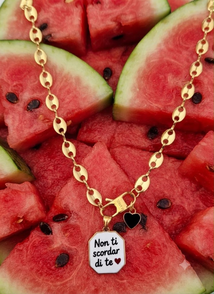 Collana "Non ti scordar di te" – Collezione Good Vibes