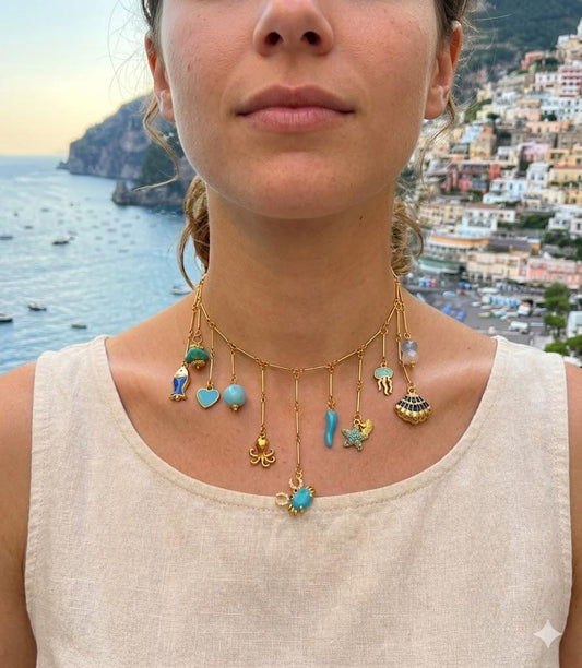 Collana "Oceano Turchese" – Linea Incanto Marino