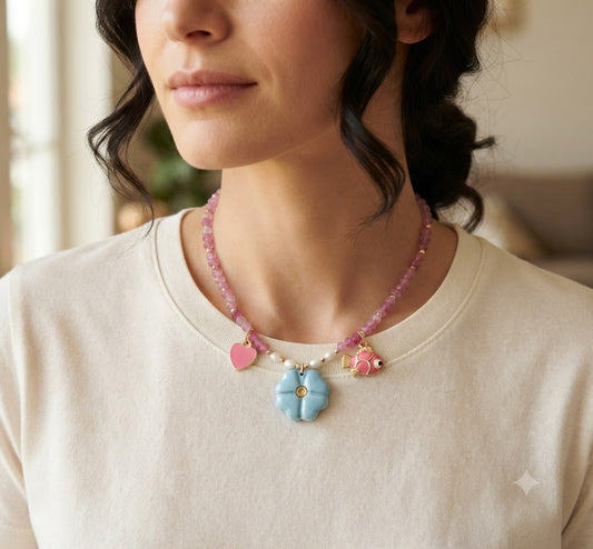 Collana "Porta Fortuna" – Collezione Good Vibes