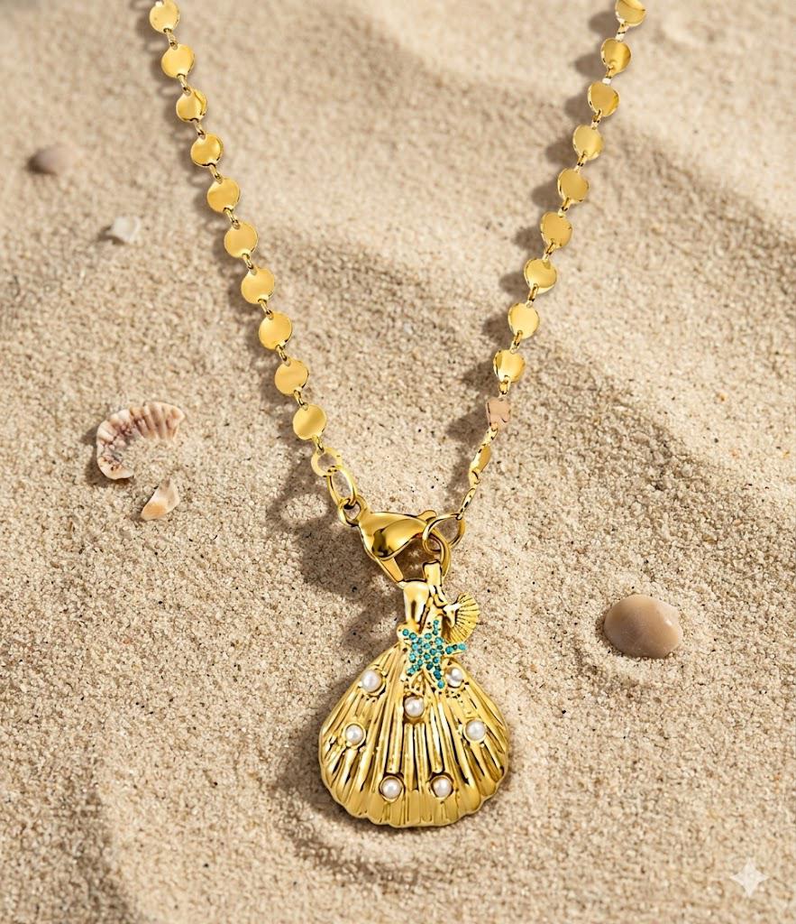 Collana Shell – Fascino Marino in Acciaio Inossidabile