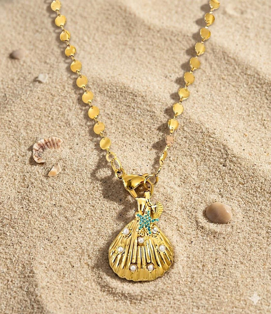 Collana Shell – Fascino Marino in Acciaio Inossidabile