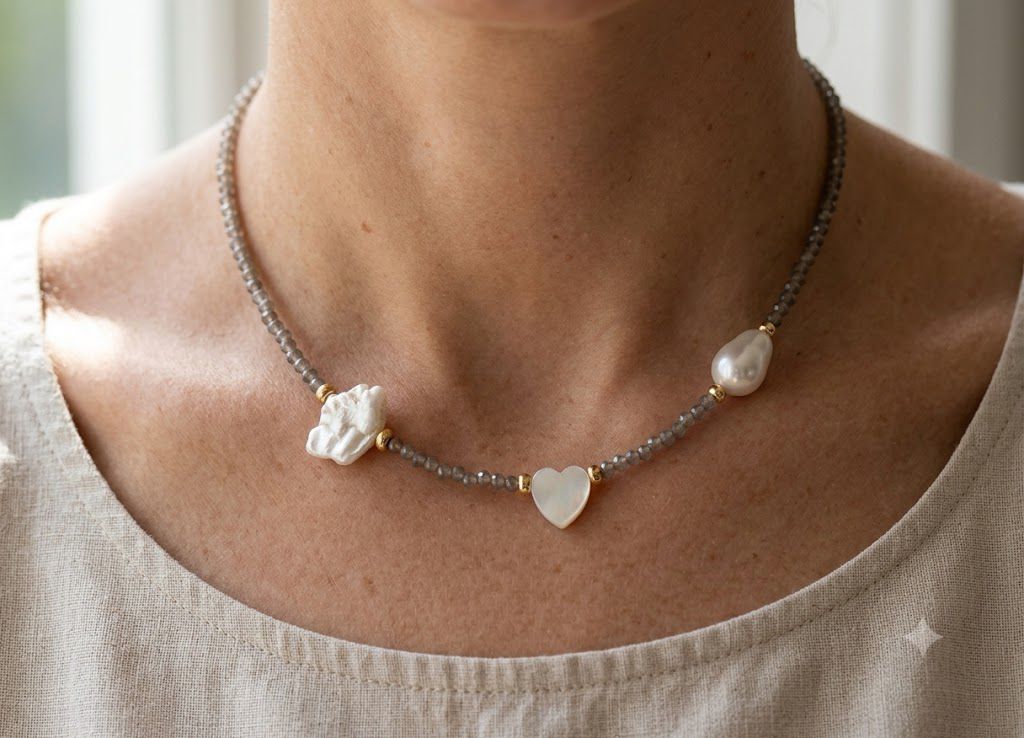 Collana "Soft Pearl" – La linea Zirconia