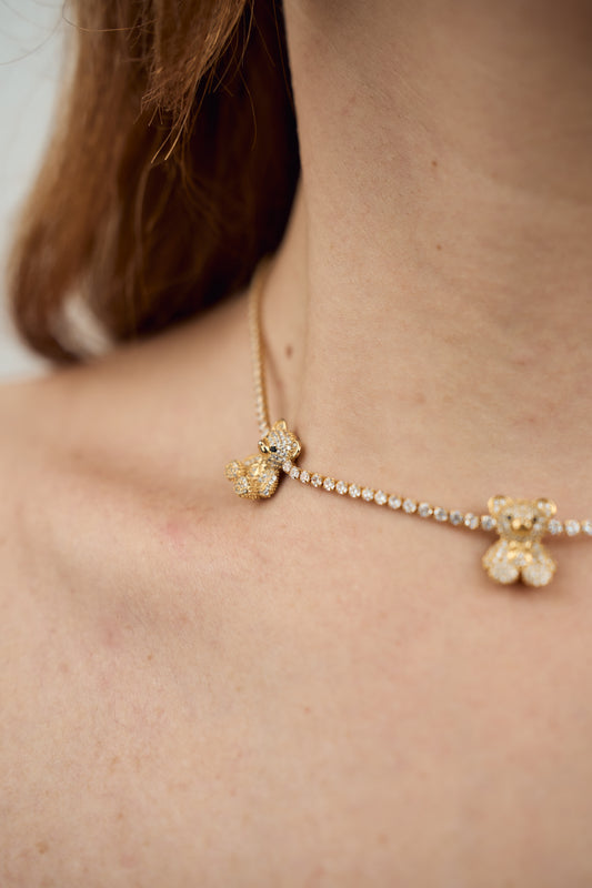 Collana Tennis Teddy